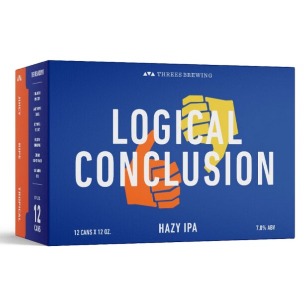 Threes Brewing Logical Conclusion IPA, Cans