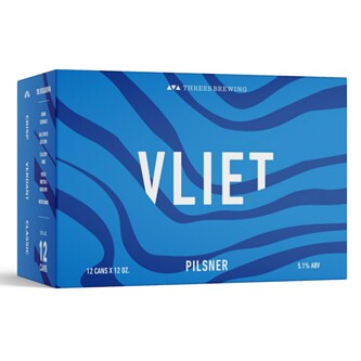 Threes Brewing Vliet Pilsner, Cans