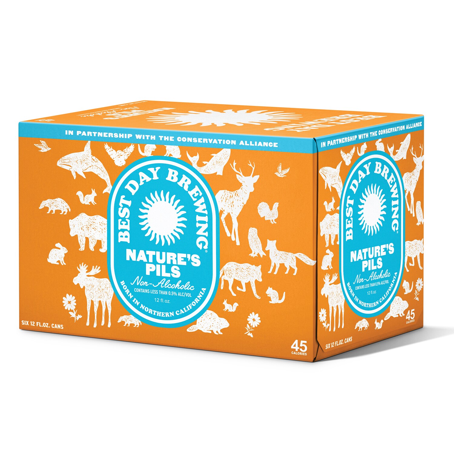 Best Day Brewing Non-Alcoholic Nature's Pilsner, Cans