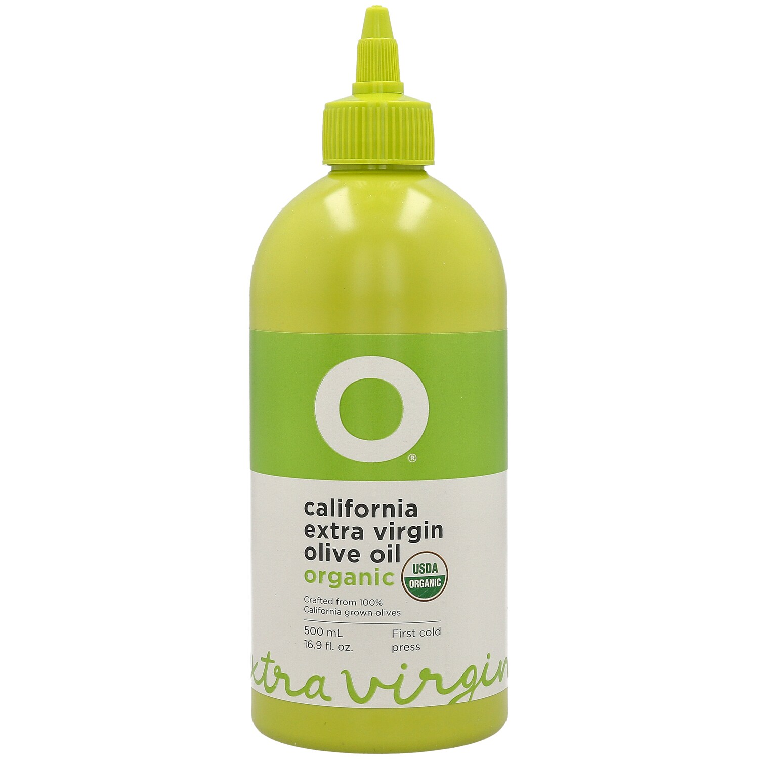O California Organic Extra Virgin Olive Oil Squeeze Bottle