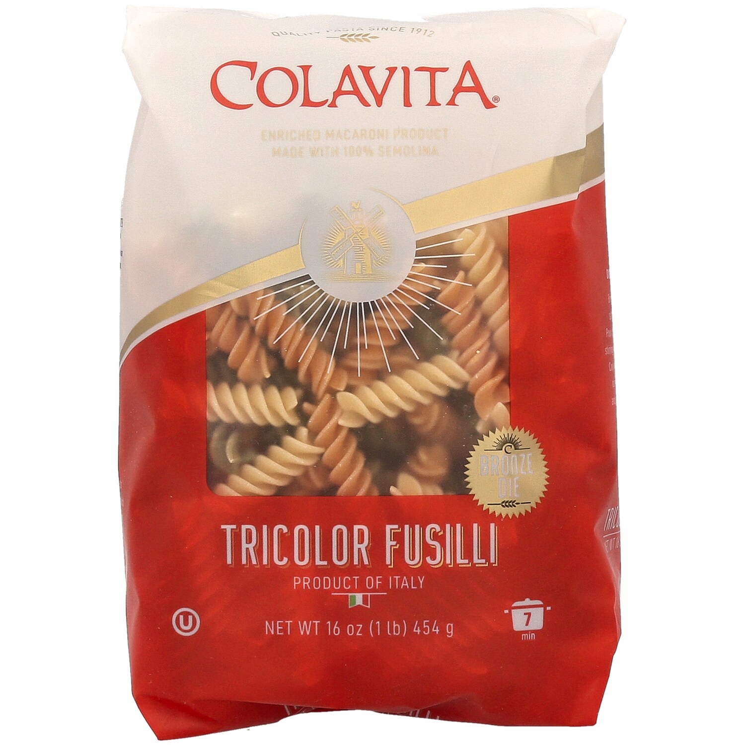 Colavita Tricolor Fusilli