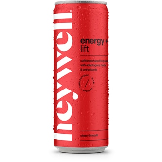 Heywell Sparkling Water, Cherry Limeade, Can