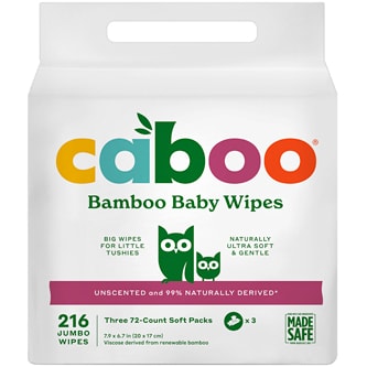 Caboo Sustainable Bamboo Baby Wipes