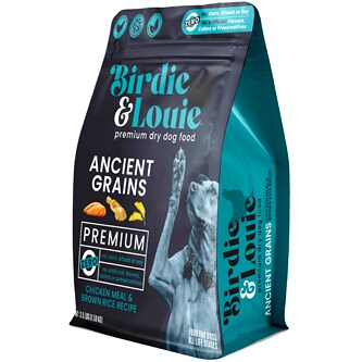 Birdie & Louie Ancient Grains Dry Dog Food, Chicken & Rice
