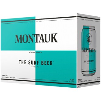 Montauk Brewing The Surf Beer Golden Ale, Cans