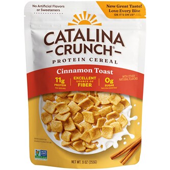Catalina Crunch Protein Cereal, Cinnamon Toast