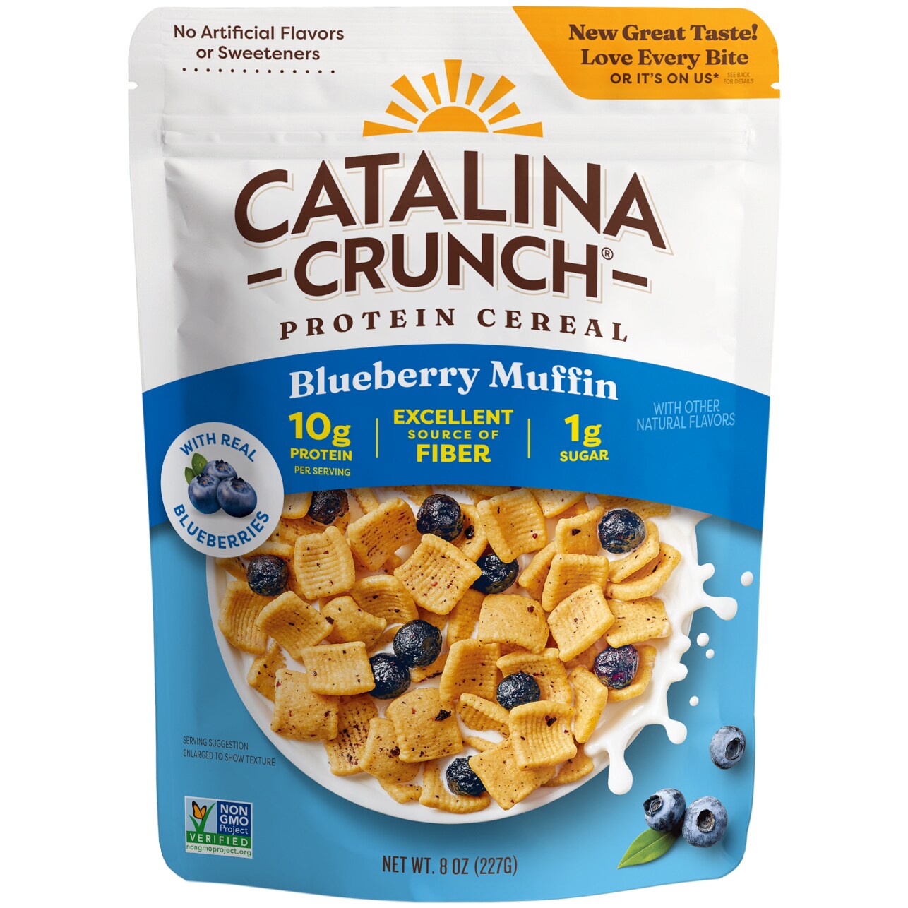 Catalina Crunch Protein Cereal, Blueberry Muffin