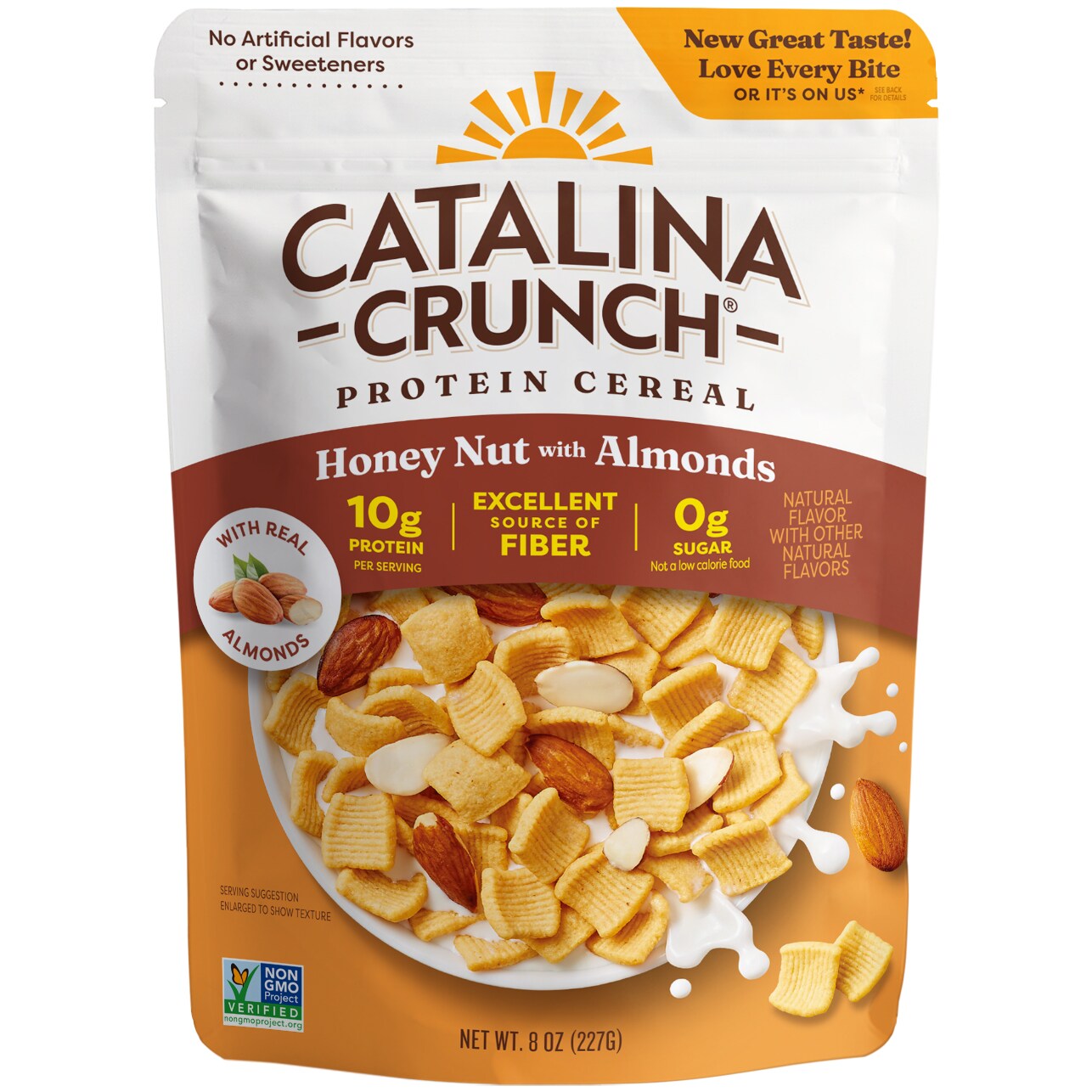 Catalina Crunch Protein Cereal, Honey Nut with Almonds