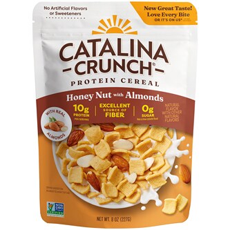 Catalina Crunch Protein Cereal, Honey Nut with Almonds