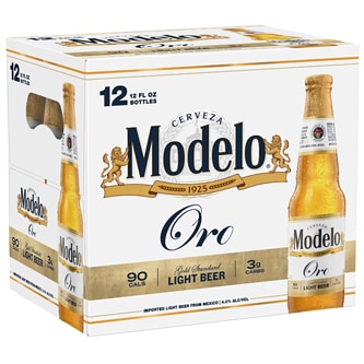Modelo Oro Lager, Bottles