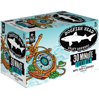 Dogfish Head 30 Minute Light, Cans