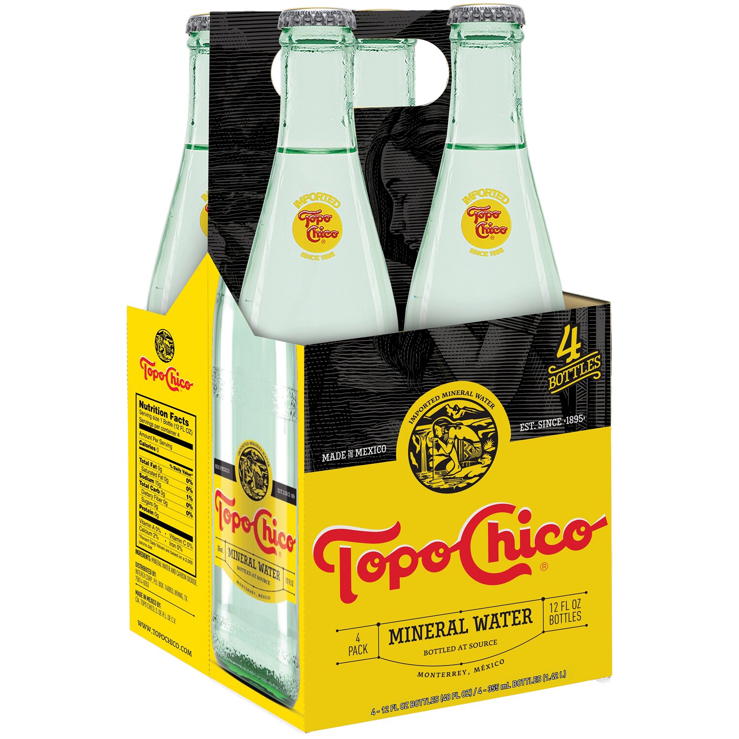 Topo Chico Mineral Water, Glass Bottles