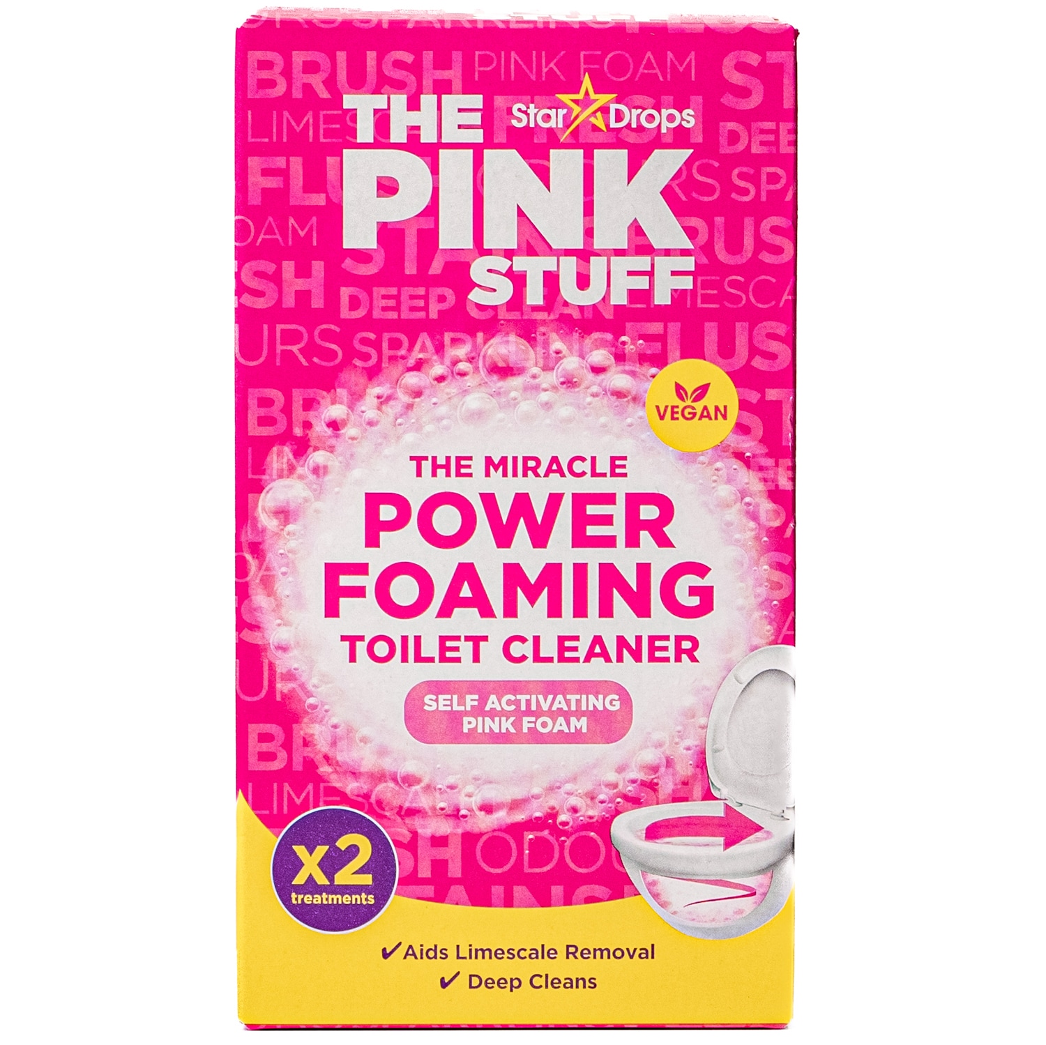 Pink Stuff The Miracle Foaming Toilet Cleaner
