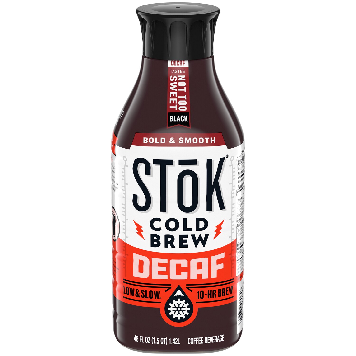 SToK Cold Brew, Not 2 Sweet Decaf, Bottle