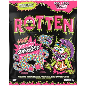 Rotten Sour Gummy Cruncheez