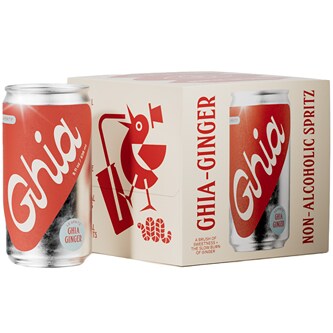 Ghia Le Spritz, NA, Ginger, Cans