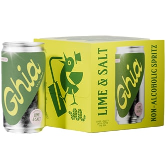 Ghia Le Spritz, NA, Lime & Salt, Cans