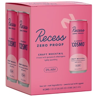 Recess Non-Alcoholic Classic Cosmo, Cans