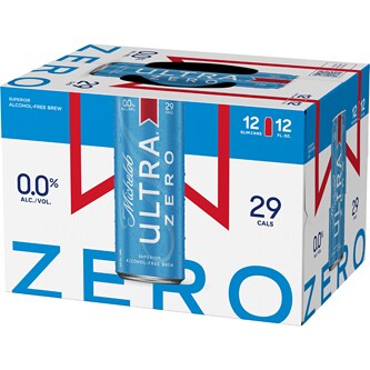 Michelob ULTRA Zero Non-Alcoholic Beer, Cans