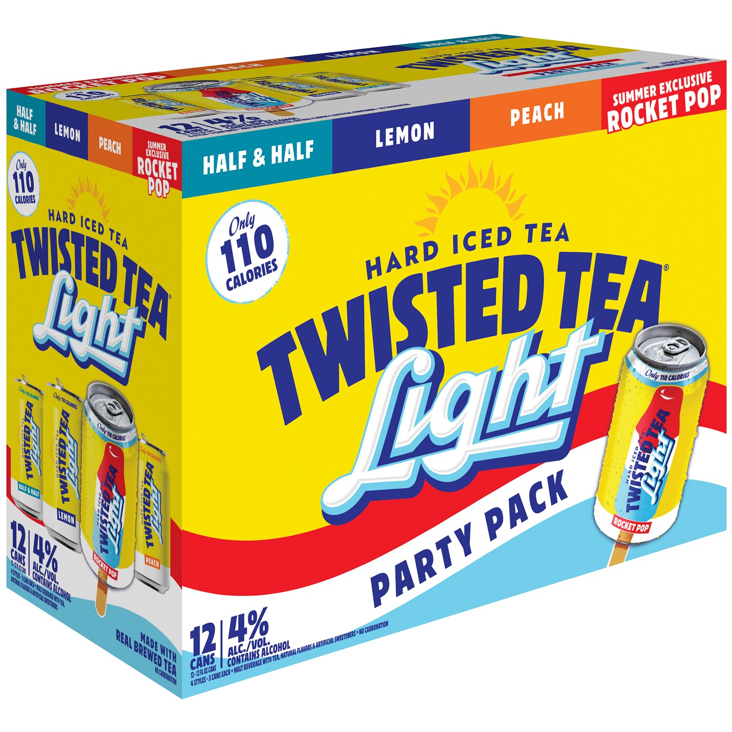 Twisted Tea Light Variety Pack, Cans