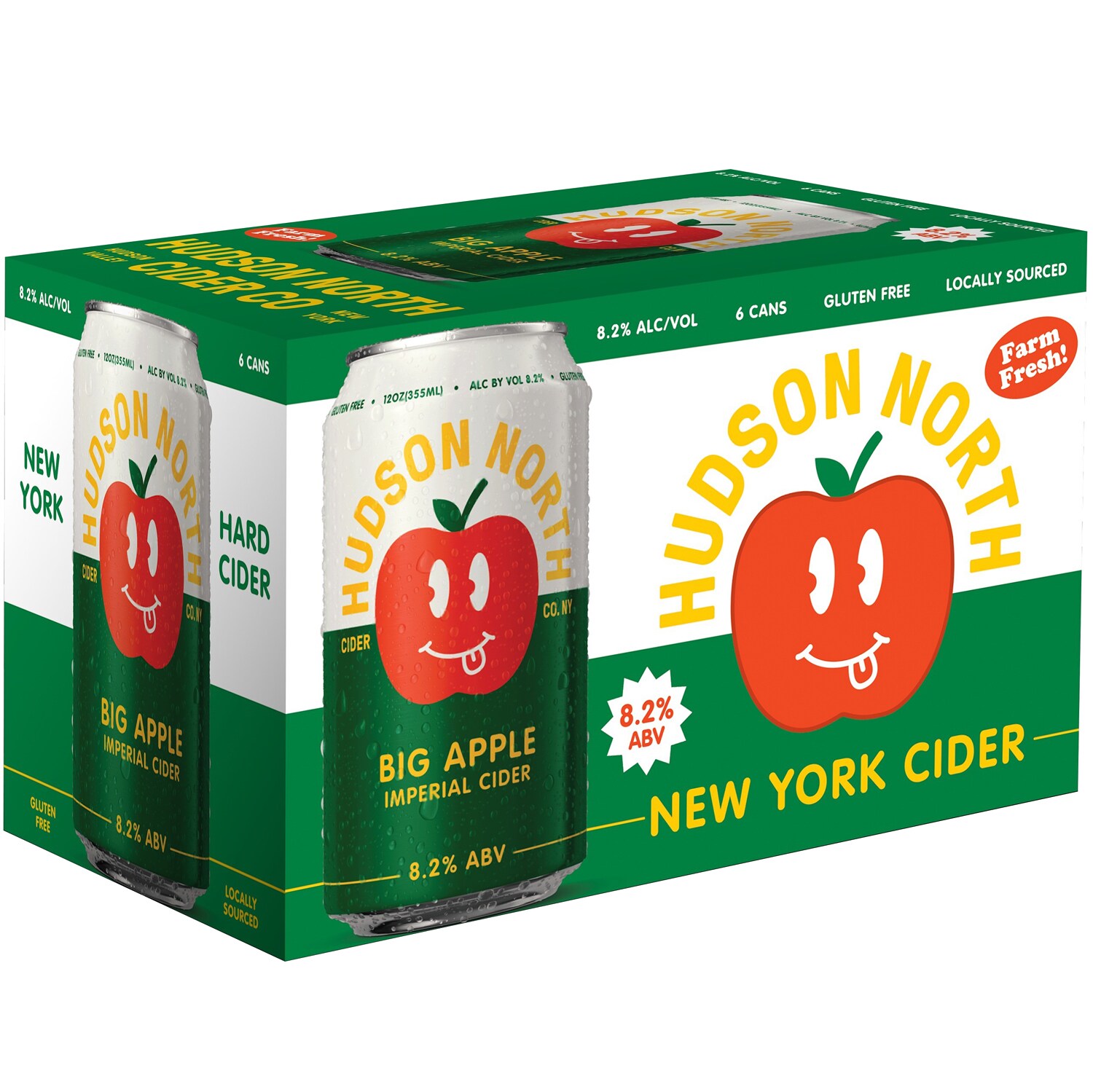 Hudson North Cider Co. Big Apple Imperial Cider, Cans