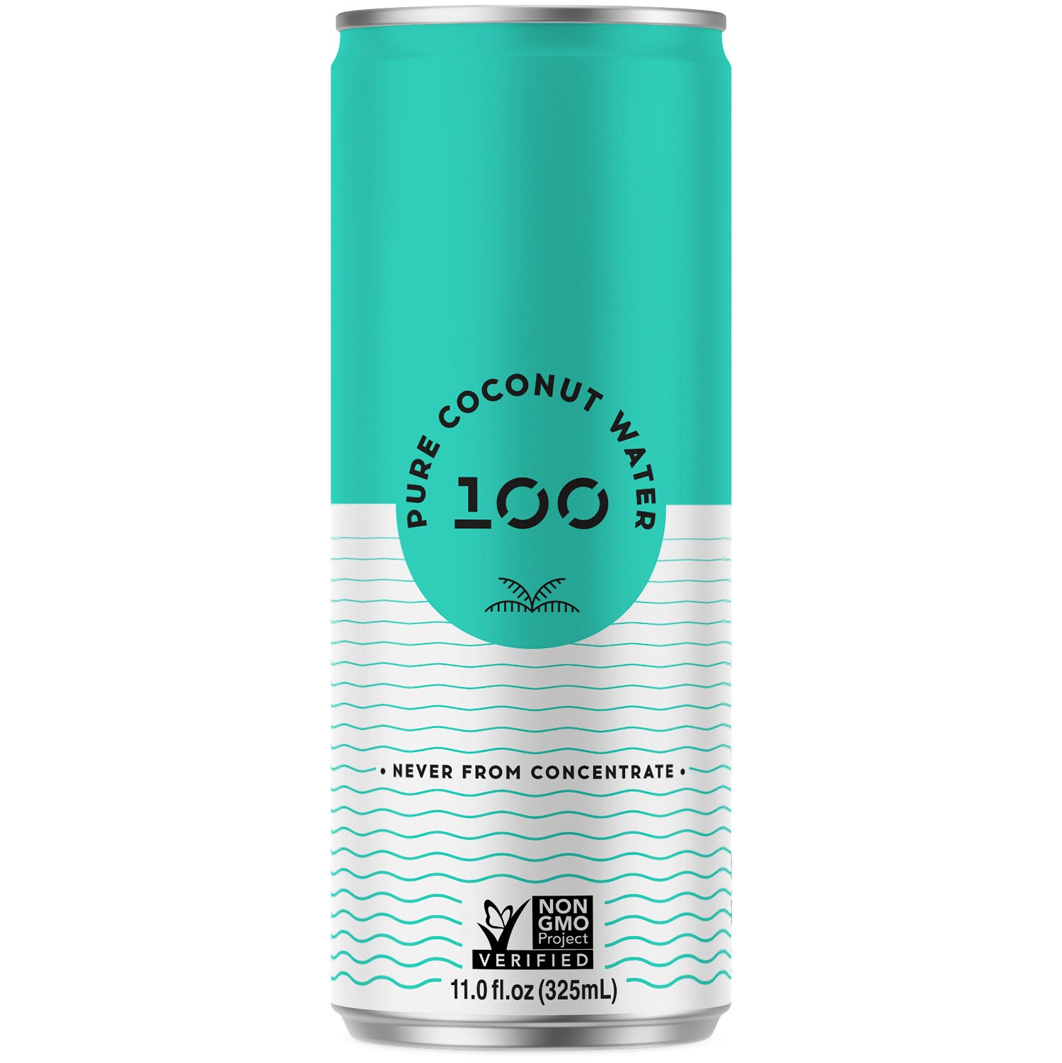 100 Coconuts Pure Coconut Water, Can
