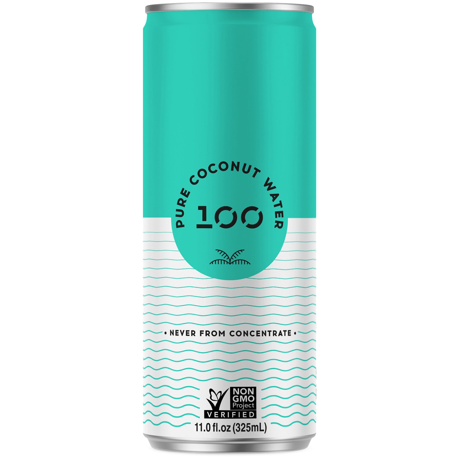 100 Coconuts Pure Coconut Water, Can