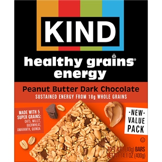 KIND Healthy Grains Energy Bars, Peanut Butter Dark Chocolate