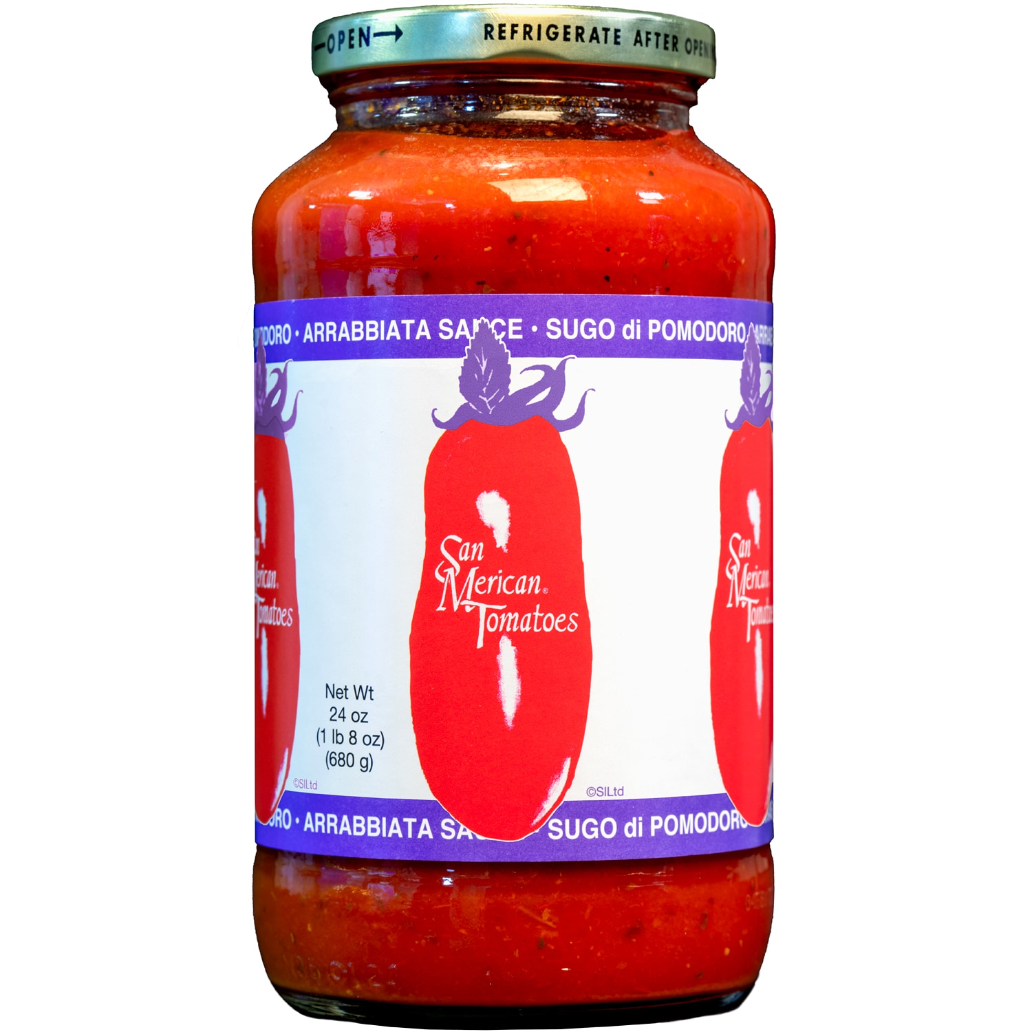 San Merican Tomatoes Arrabbiata Sauce