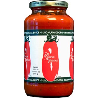 San Merican Tomatoes Marinara Sauce
