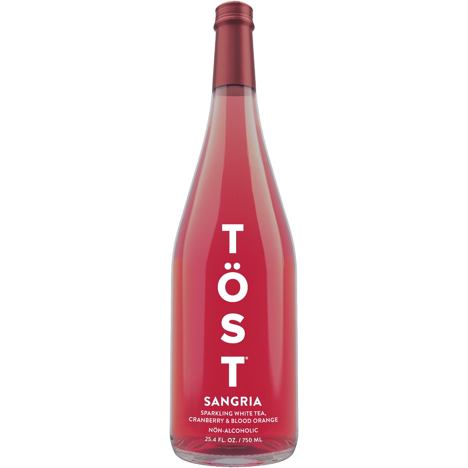 TÖST Non-Alcoholic Sparkling Sangria, Glass Bottle