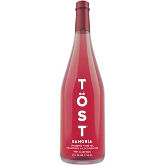 TÖST Non-Alcoholic Sparkling Sangria, Glass Bottle