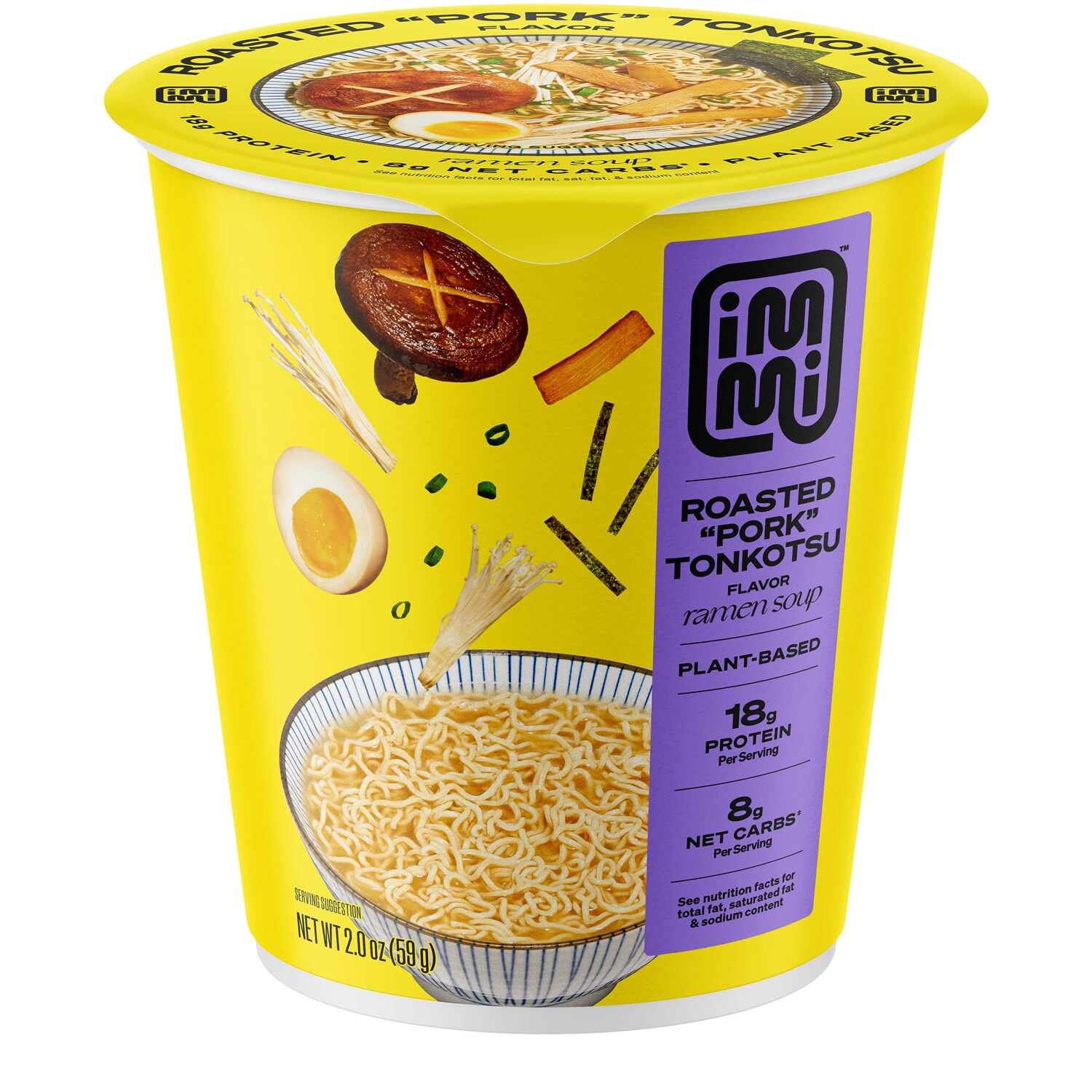 Immi-Ramen, Roasted Pork, Tonkotsu