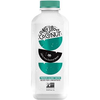 Once Upon a Coconut 100% Pure Coconut Water, Carton