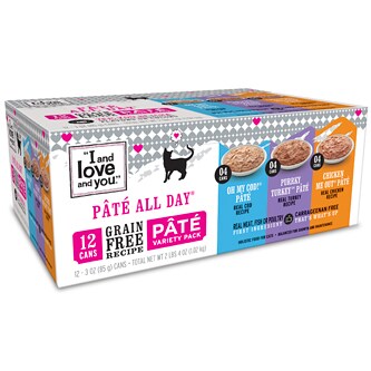 I & Love & You Cat Food, Pâté All Day Variety Pack