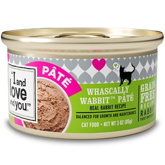 I & Love & You Cat Food, Whascally Wabbit Pâté