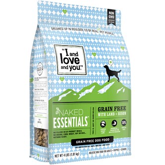 I & Love & You Dog Food Naked Essentials, Lamb + Bison