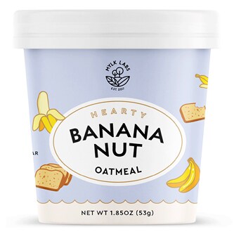 Mylk Labs Oatmeal Cup, Banana Nut