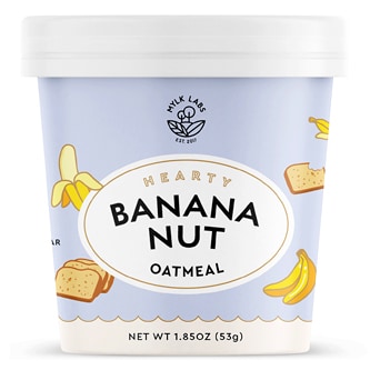 Mylk Labs Oatmeal Cup, Banana Nut
