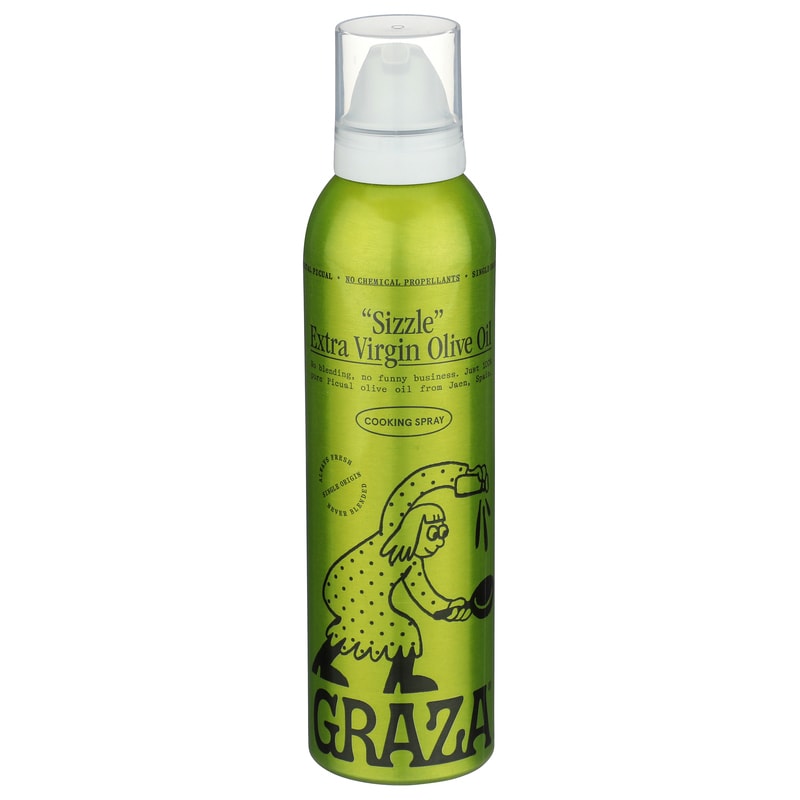 Graza Extra Virgin Olive Oil Cooking Spray Sizzle