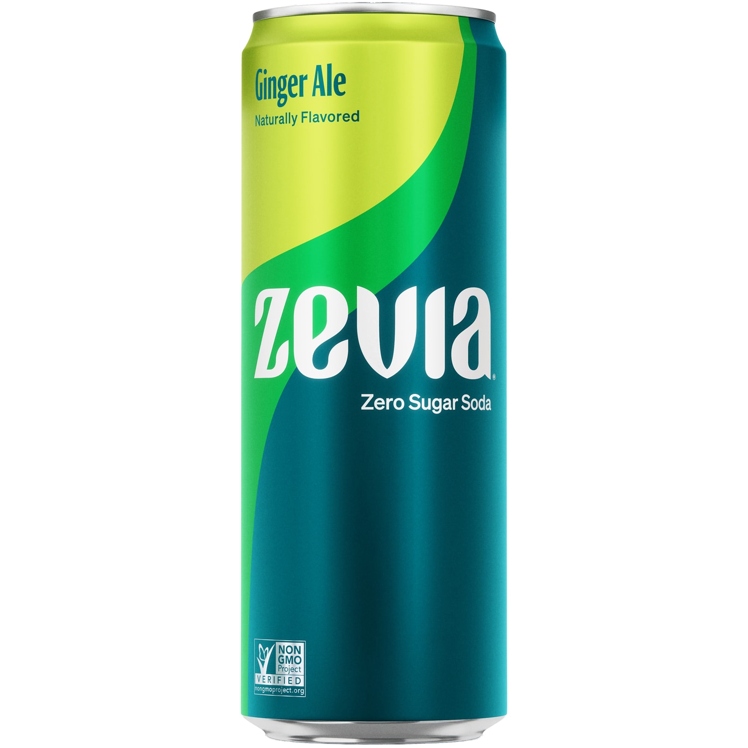 Zevia Zero Sugar Soda, Ginger Ale, Can