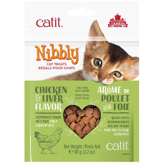 Catit Nibbly Cat Treats, Chicken & Liver
