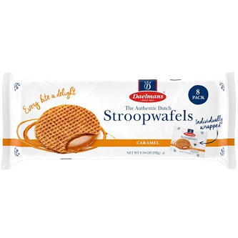 Daelmans Stroopwafels Snack Pack, Caramel 
