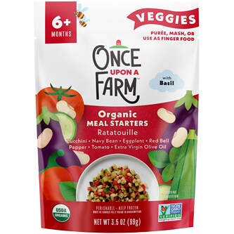 Once Upon a Farm Organic Veggies Meal Starters, Ratatouille, Frozen