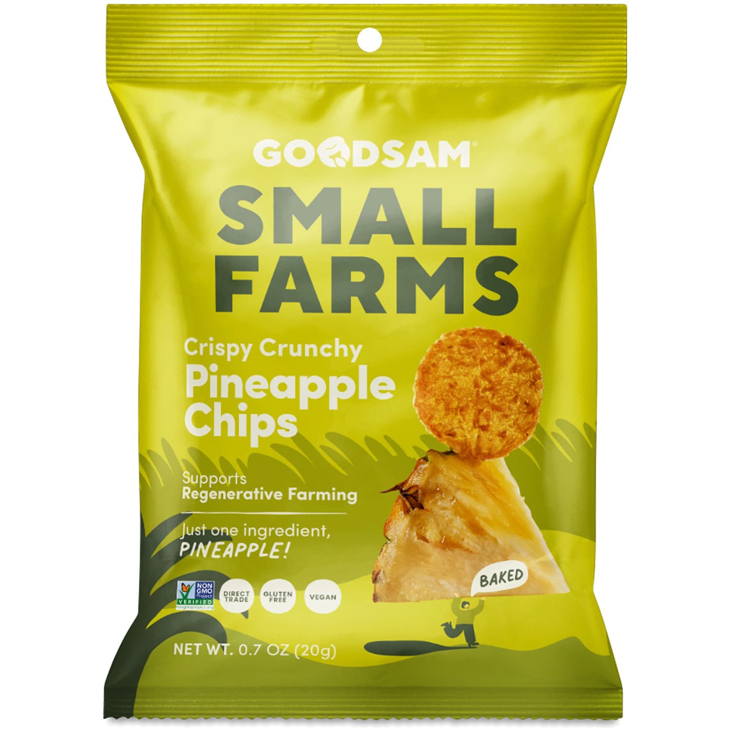 GoodSam Crispy Crunchy Pineapple Chips