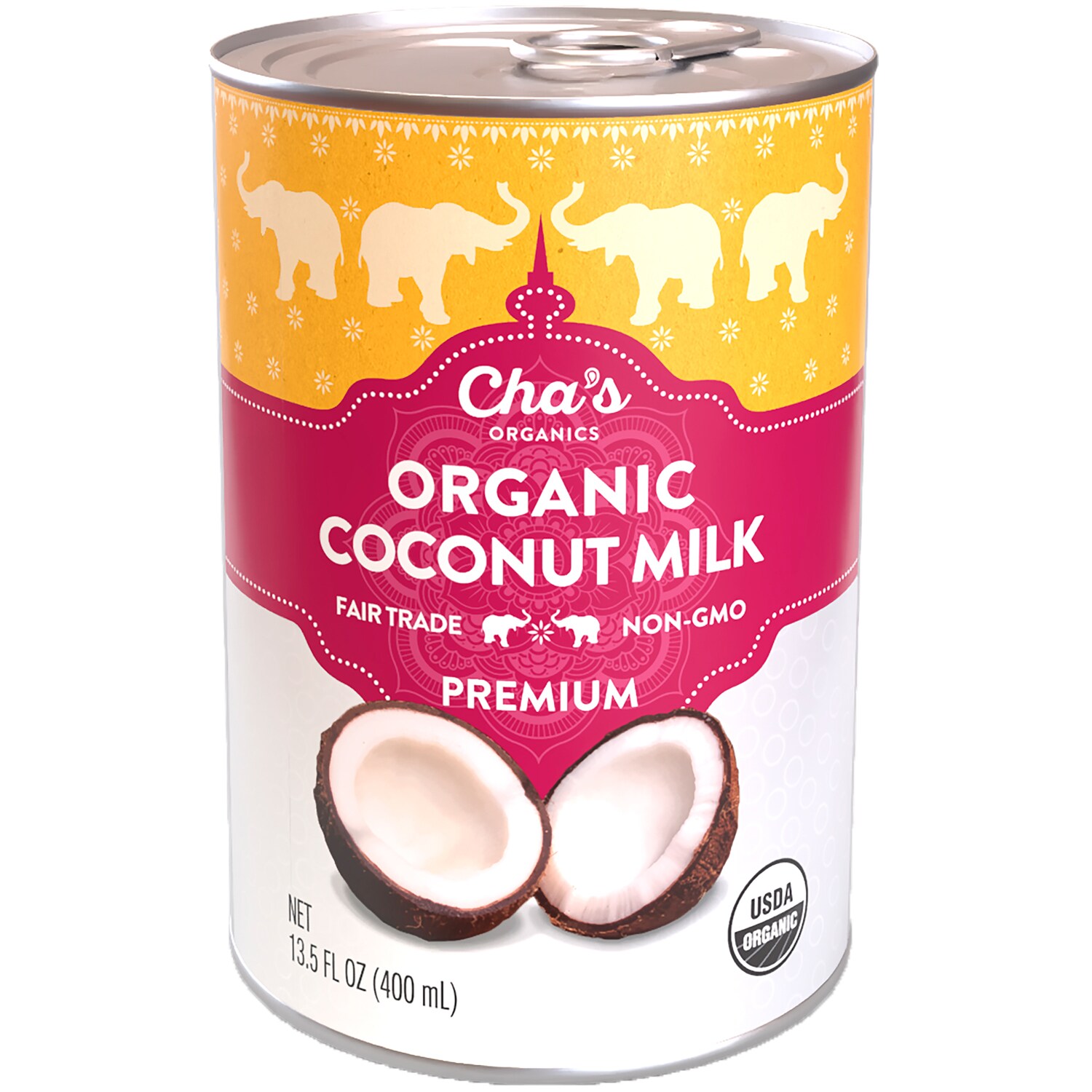 Cha's Organics Organic Coconut Milk, Premium