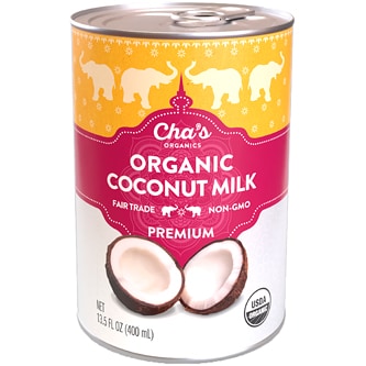 Cha's Organics Organic Coconut Milk, Premium