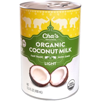 Cha's Organics Organic Coconut Milk, Light