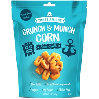 Three Amigos Crunch & Munch Corn, Sea Salt