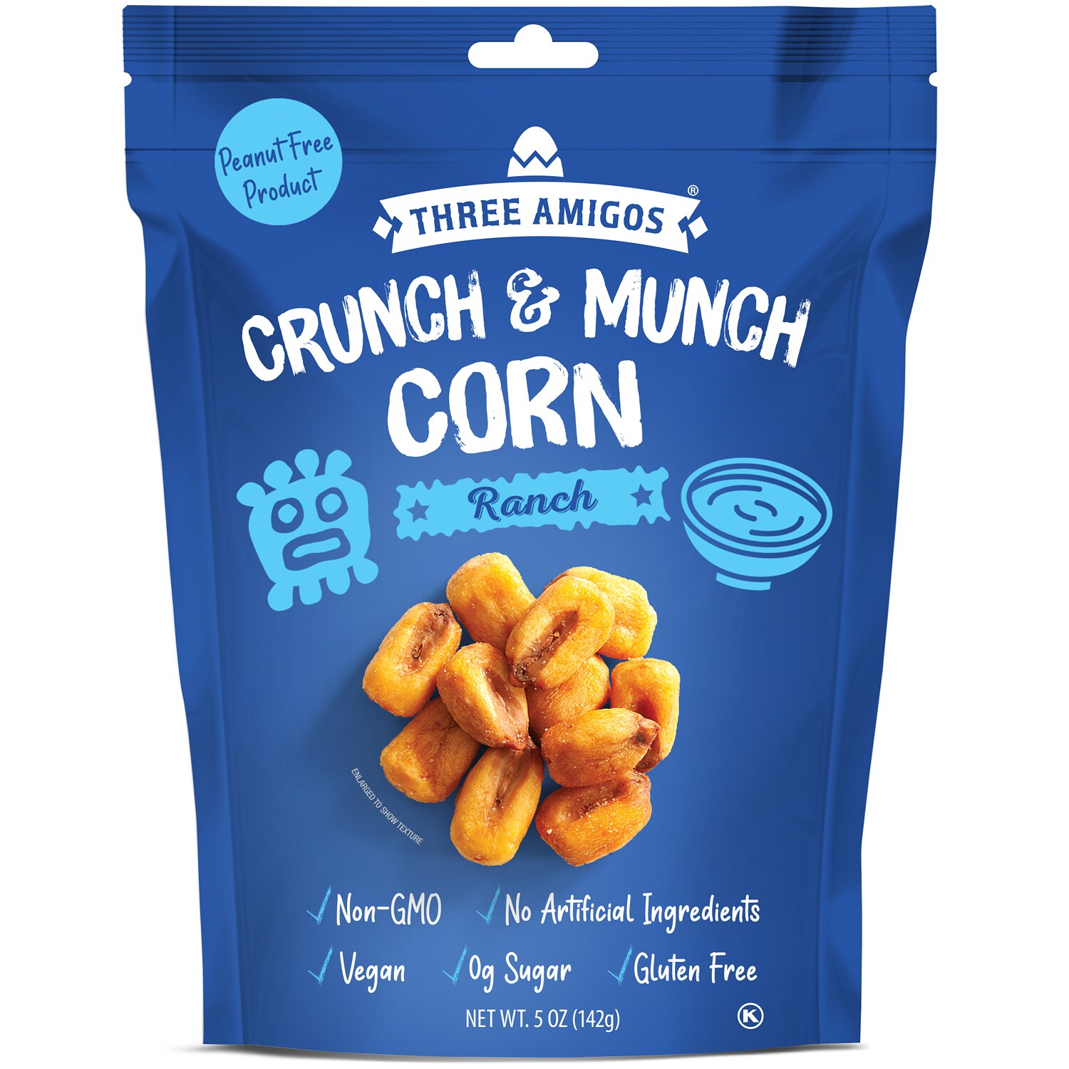 Three Amigos Crunch & Munch, Corn Ranch